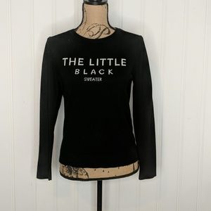 Little Black Sweater Banana Republic
